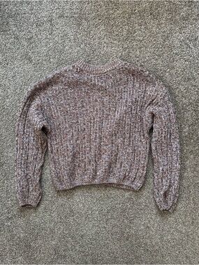 Universal Thread Marled Taupe Crew Neck Sweater